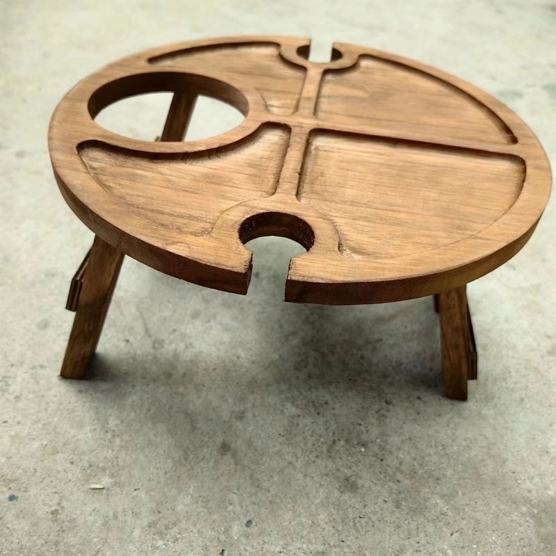 Portable Wooden Wine Rack for Dining Table | Home & Kitchen Accessories