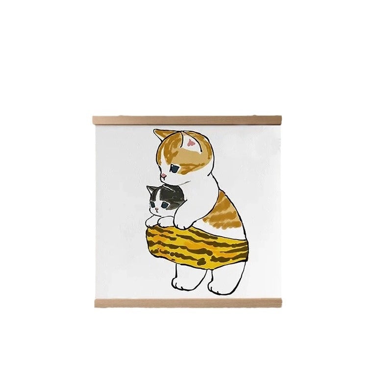 Adorable Cat-Themed Wall Decor for Home|Home Decor