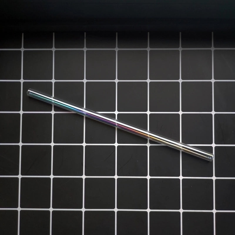 Stylish Single Solid Color Glass Straw for Reusable Drinkware | Kitchen & Dining Accessories