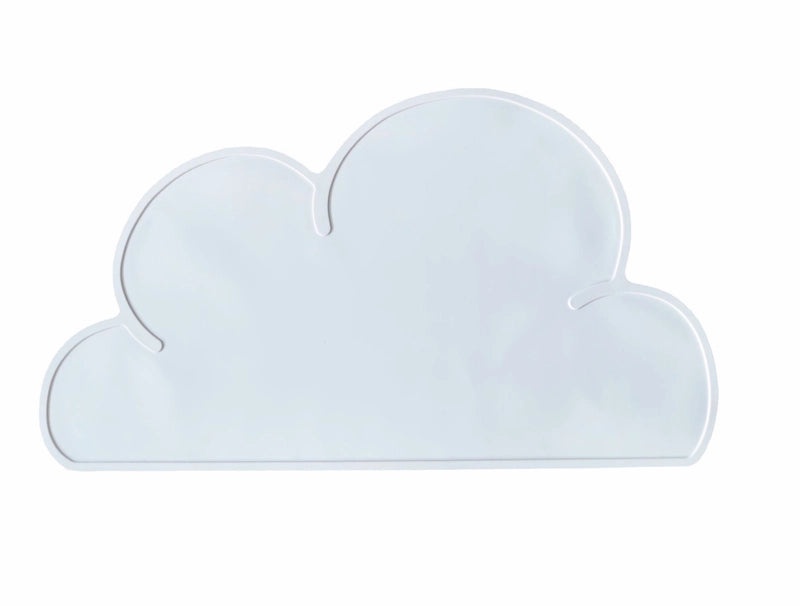 Cloud-shaped Silicone Baby Placemat Non-slip Heat-resistant Table Mat for Kids|Children's Tableware
