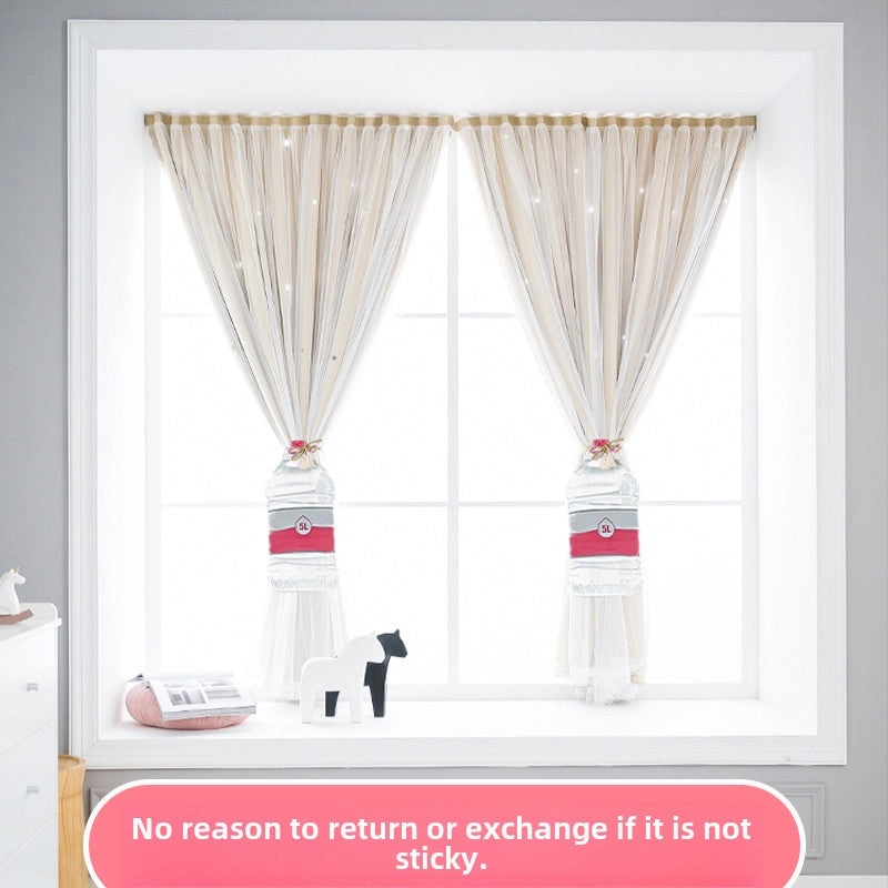 无痕免打孔遮光窗帘贴|家居日用窗帘遮阳用品
