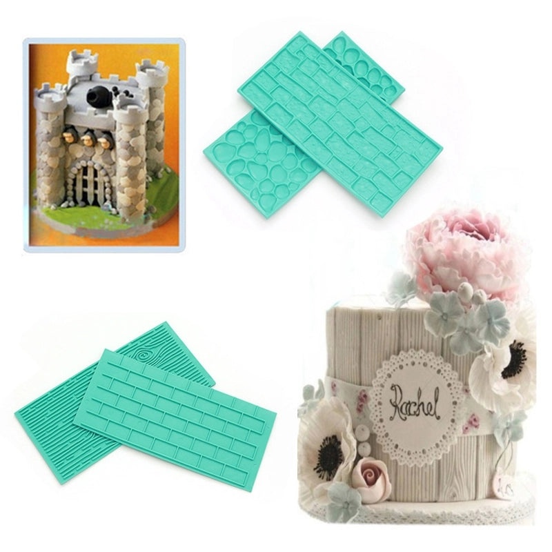 Sugar Cake Printing Mold Set 2PCS | Baking Tools & Accessories