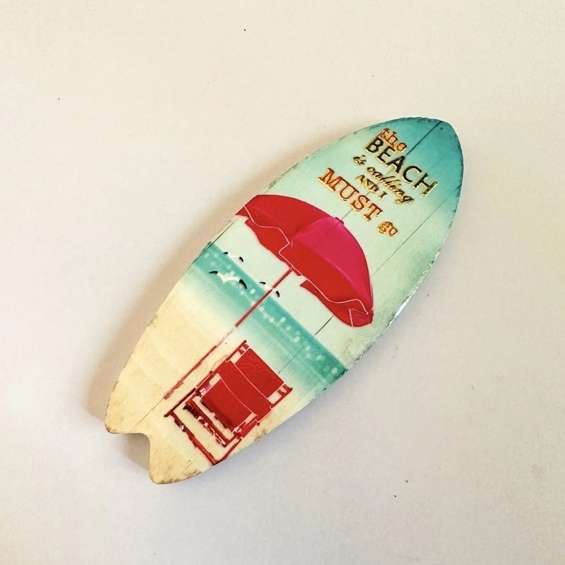 Hawaiian Tropical Art Resin Fridge Magnet | Home Decor & Kitchen Accessories