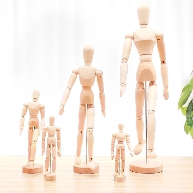 Minimalist Wooden Human Hand Sculpture for Daily Use | Home Decor & Art Supplies