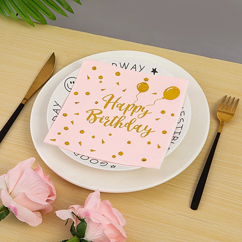 Modern Birthday Letter Wood Pulp Design | Home Decor Accessories