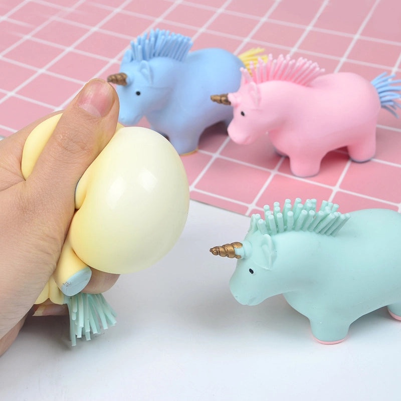 Luminous Colored Beads Stress Relief Toy Slow Rebound TPR Pet Animal Music Squeeze Decompression|Pet Toys & Accessories