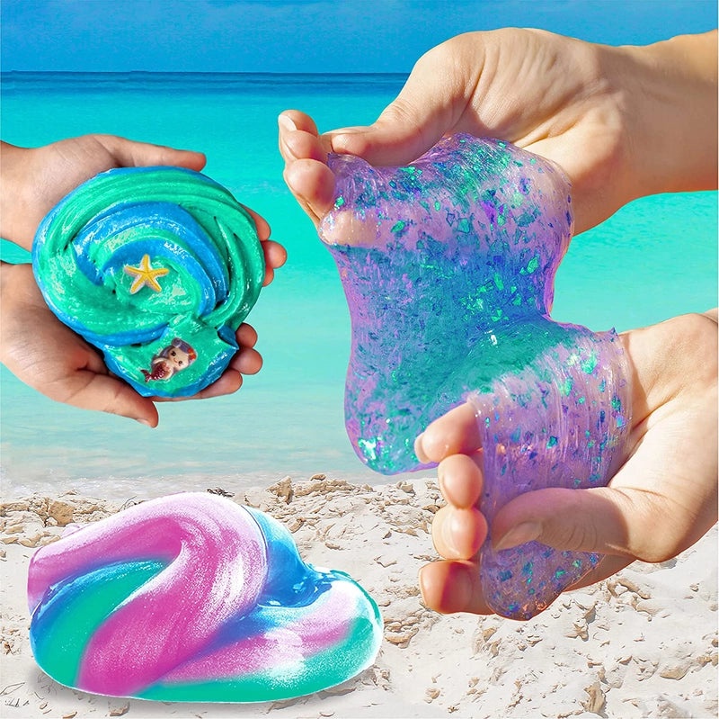 DIY Slime Kit for Handmade Ice Cream Puzzle Science Experiment Decompression | Educational Toys & Kits
