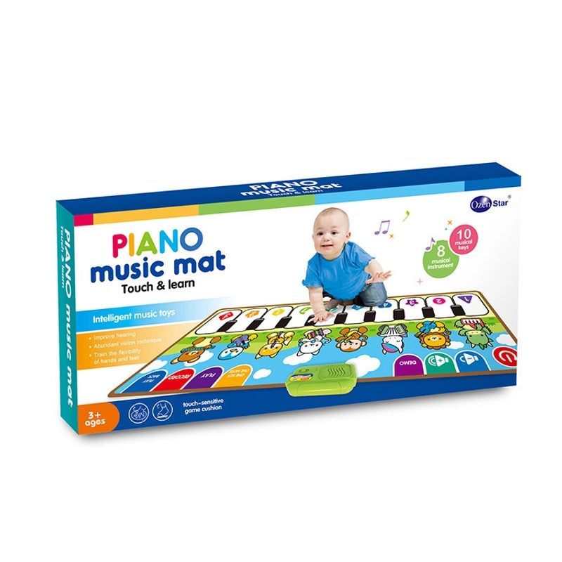 Aozheng Electronic Music Playmat for Kids with Multiple Instrument Modes and Pedal | Educational Toys