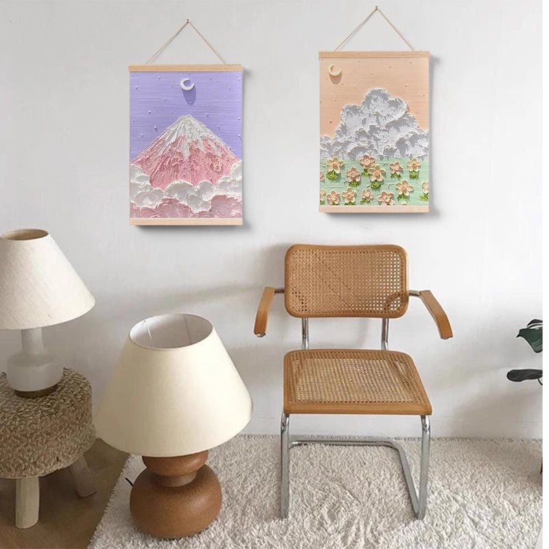 Serene Floral Countryside Wall Decor | Home & Living - Wall Art