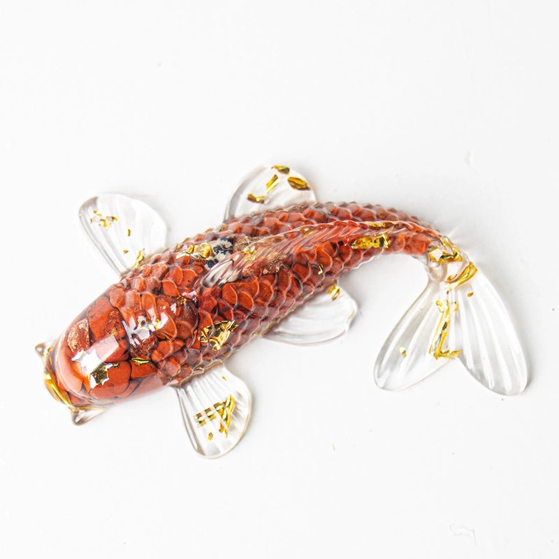 Minimalist Fish Gem Crystal Glue Ornaments | Home Decor & Accessories