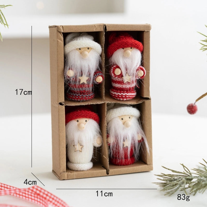 Christmas Cute Human Doll Hanging Ornaments for Holiday Party Decorations | Christmas Ornaments