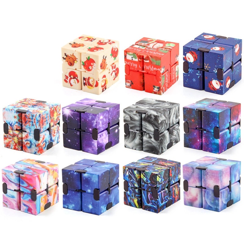 Unique Camouflage Star Finger Rubik's Cube Decompression Toy | Stress Relief Toys