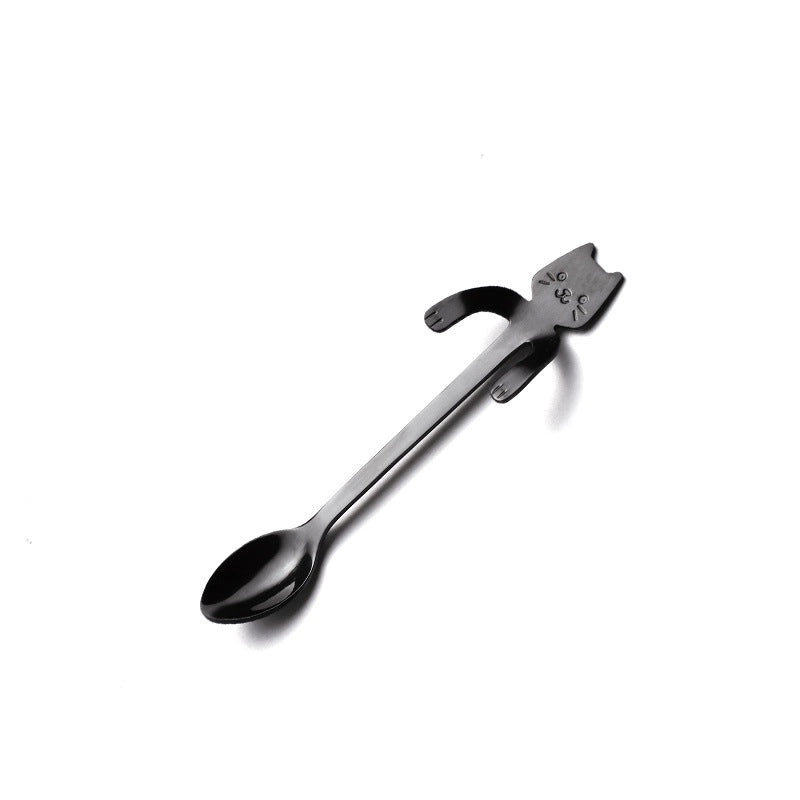 Cute Cartoon Stainless Steel Spoon for Everyday Use|Kitchen & Dining Utensils