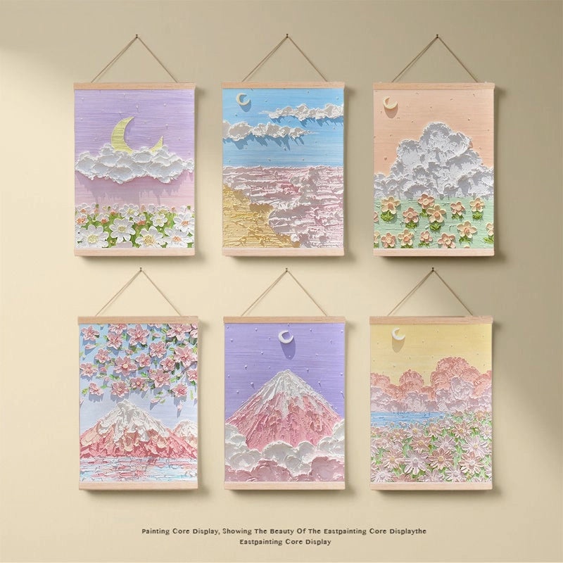Serene Floral Countryside Wall Decor | Home & Living - Wall Art