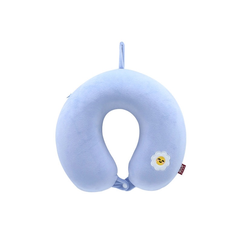 Cartoon Memory Foam U-Shaped Neck Pillow for Travel, Office, and Home | Travel Accessories