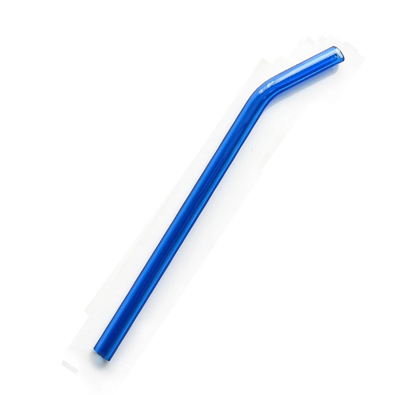 High Temperature Resistant Transparent Glass Straw for Milk Tea | Drinkware & Accessories