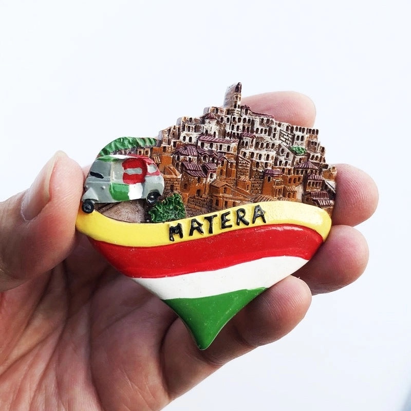 3-Piece Retro Streetwear Color Block Synthetic Resin Magnets Set|Home Decor & Magnets