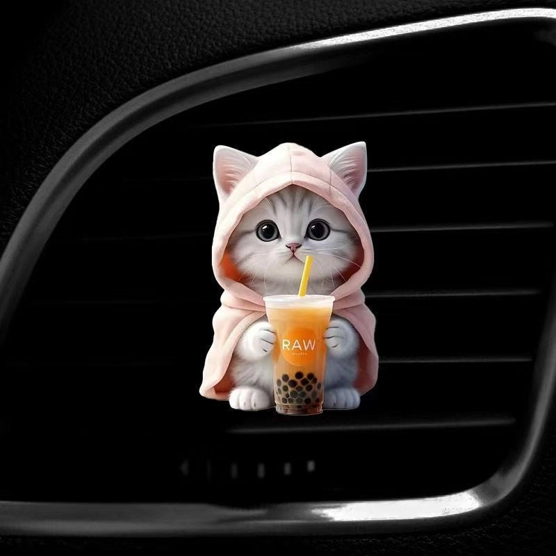 Cat-shaped Plastic Home Fragrance Diffuser|Home Fragrance & Aromatherapy