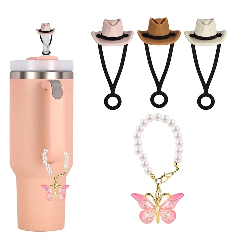 Chic Alloy Cross Hat Straw Decoration Set|Home Decor Accessories