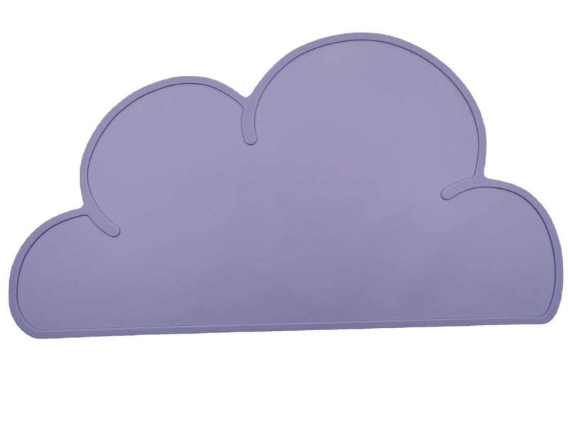 Cloud-shaped Silicone Baby Placemat Non-slip Heat-resistant Table Mat for Kids|Children's Tableware