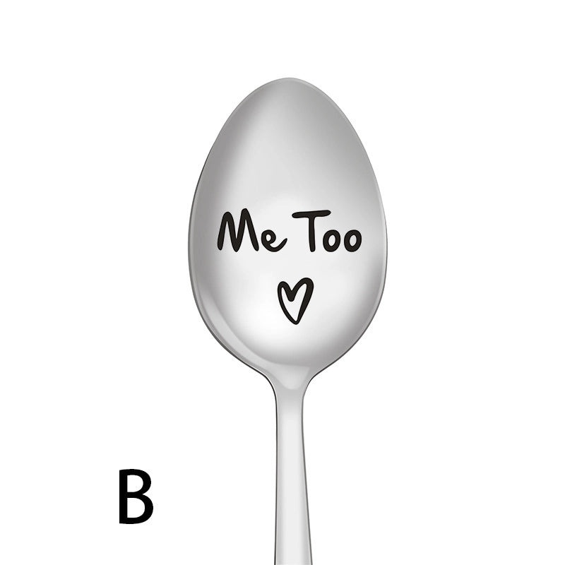 Cute Cartoon Stainless Steel Spoon for Everyday Use|Kitchen & Dining Accessories