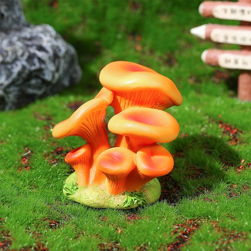 Handcrafted Resin Mushroom Figurines for Home Decor|Home Decor & Ornaments