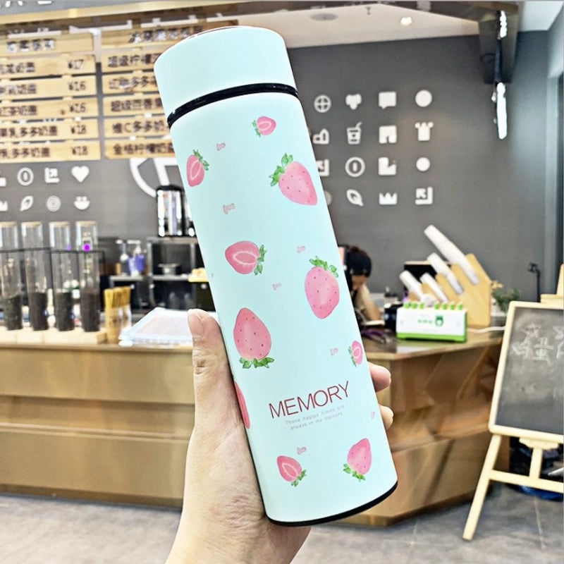 Adorable Strawberry Stainless Steel Thermos Cup 304 Grade 1 Piece | Drinkware & Thermoses