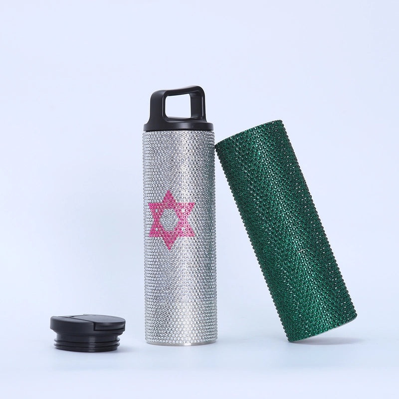 Glam Star Solid Color Thermos Cup 304 Stainless Steel Durable Insulated Bottle | Drinkware & Thermoses