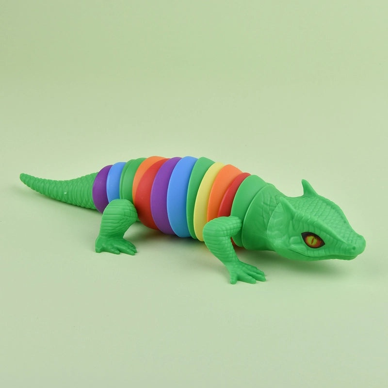 Stress Relief Lizard Toy Plastic Squeeze Toy for Kids and Adults | Stress Relief Toys