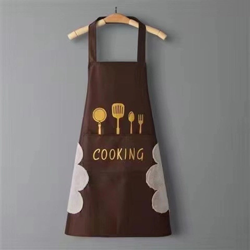 Solid Color PVC Apron for Casual Use 1 Piece | Kitchen Accessories