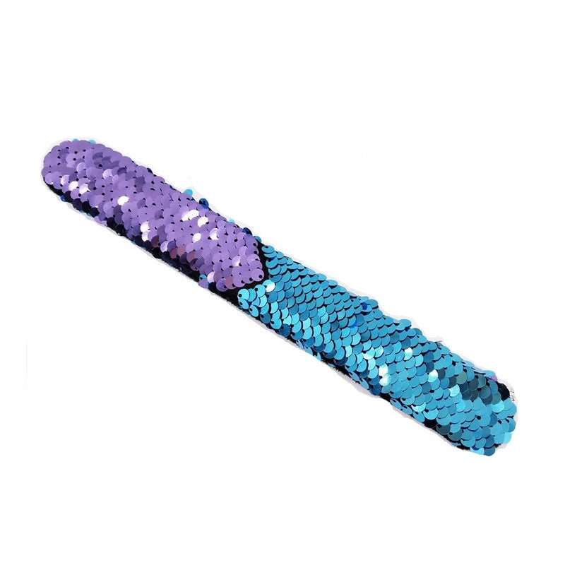 Color-Changing Mermaid Sequin Snap Ring Bracelet for Kids | Children's Toys & Birthday Gifts