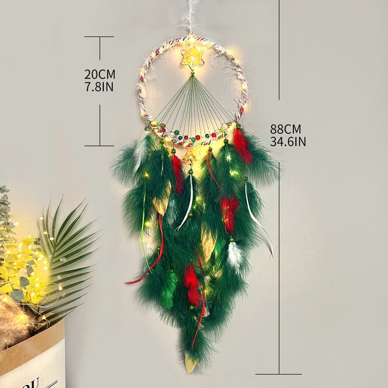 Unisex Festive Christmas Wooden Wall Decor Indoor Hanging Multi-Color