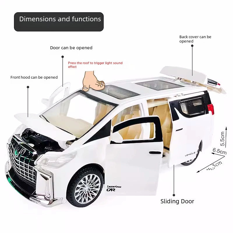 Children's ELFA Car Model Toy with Light, Music, Open Doors, Inertia Simulation | Kids' Toys & Models
