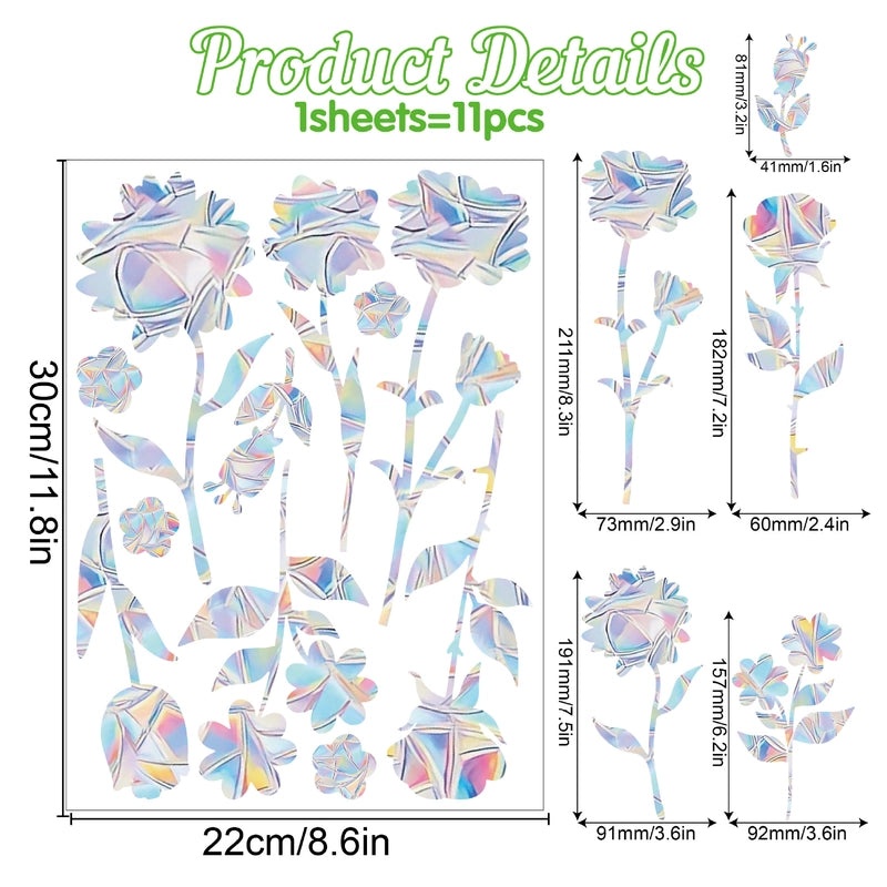 Charming Floral Vinyl Wall Decal for Home Decor|Wall Stickers