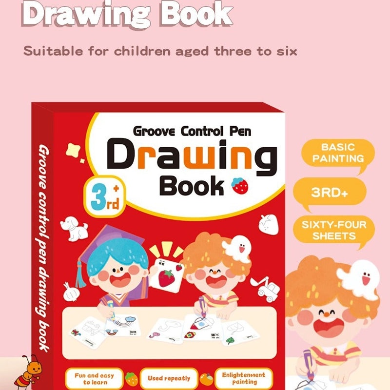 Toddler Drawing and Painting Letter Paper Toy Set for Ages 3-6 | Educational Art Supplies for Kids