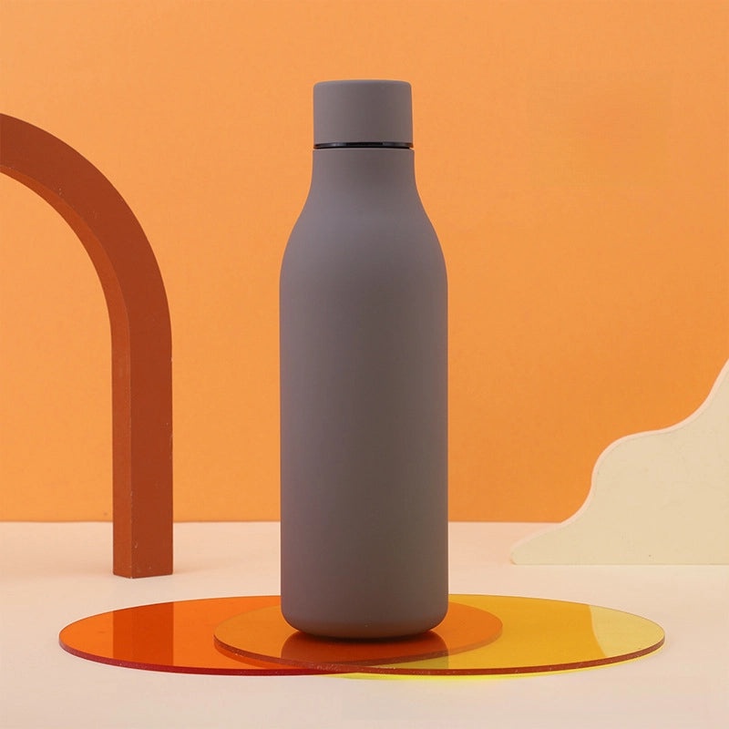 Stainless Steel Vacuum Coke Bottle Double Layer 304 Large Capacity Sports Water Cup|户外运动水杯