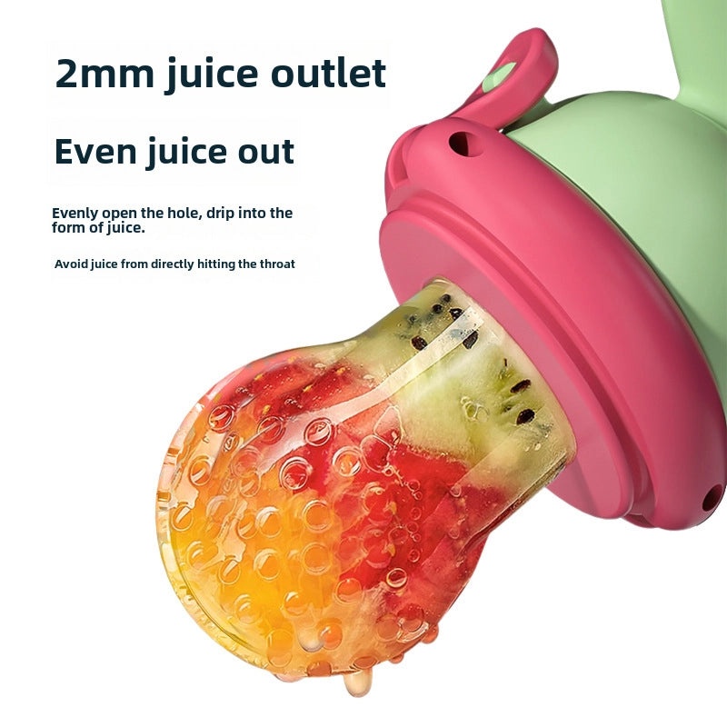Baby Teether Music Toy Fruit & Vegetable Sound Juicer Baby Feeding Aid Bite Chew Device|Baby Toys and Feeding Accessories