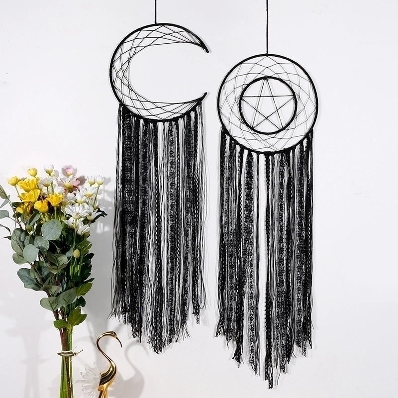 Vintage Devil's Eye Lace Wind Chime Decorative Hanging Ornament|Home Decor