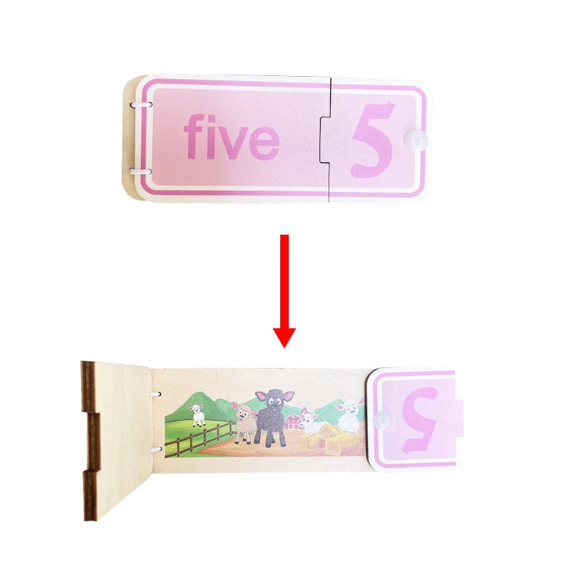 Handmade Educational DIY Accessories Early Learning Pair Matching Board|Educational Toys & DIY Craft Supplies