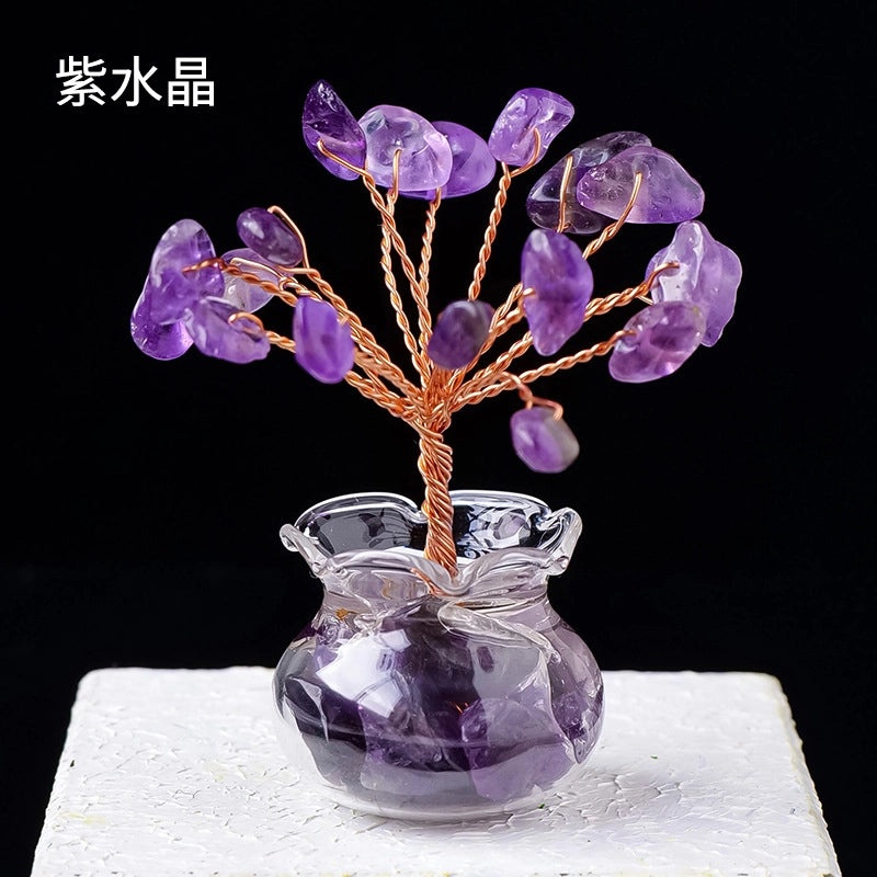 Minimalist Tree Crystal Ornament Decorative Artificial Home Accessories|Home Decor