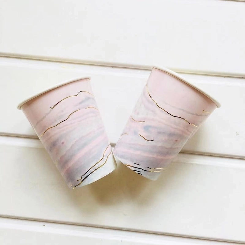 Minimalist Solid Color Paper Water Bottles Set of 1 | Home & Kitchen Accessories