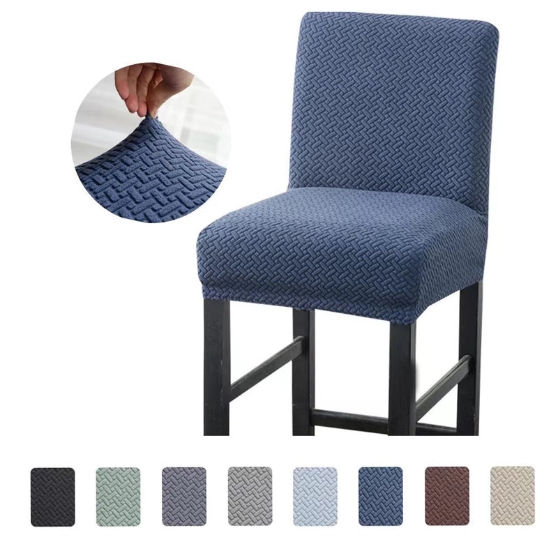 Elastic Short Back Chair Cover with High Leg Protection | Chair Covers & Cushions