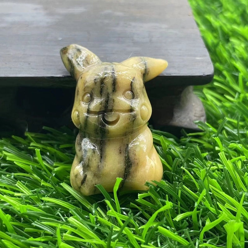 Adorable Animal-Themed Natural Stone Ornaments for Home Decor | Home Decor & Accessories