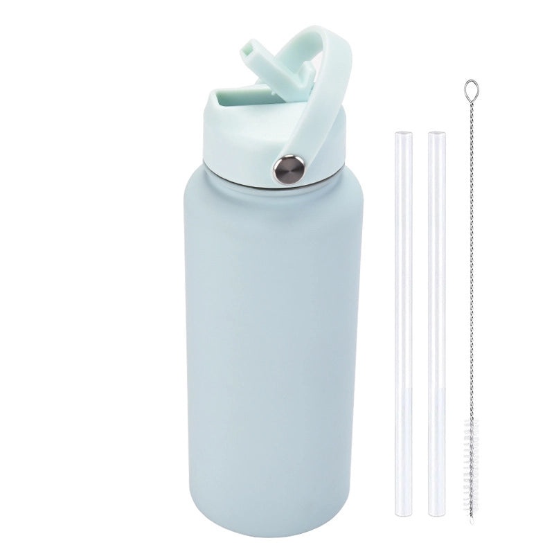 Insulated Stainless Steel Thermos Mug in Solid Colors for Everyday Use|Drinkware & Thermoses