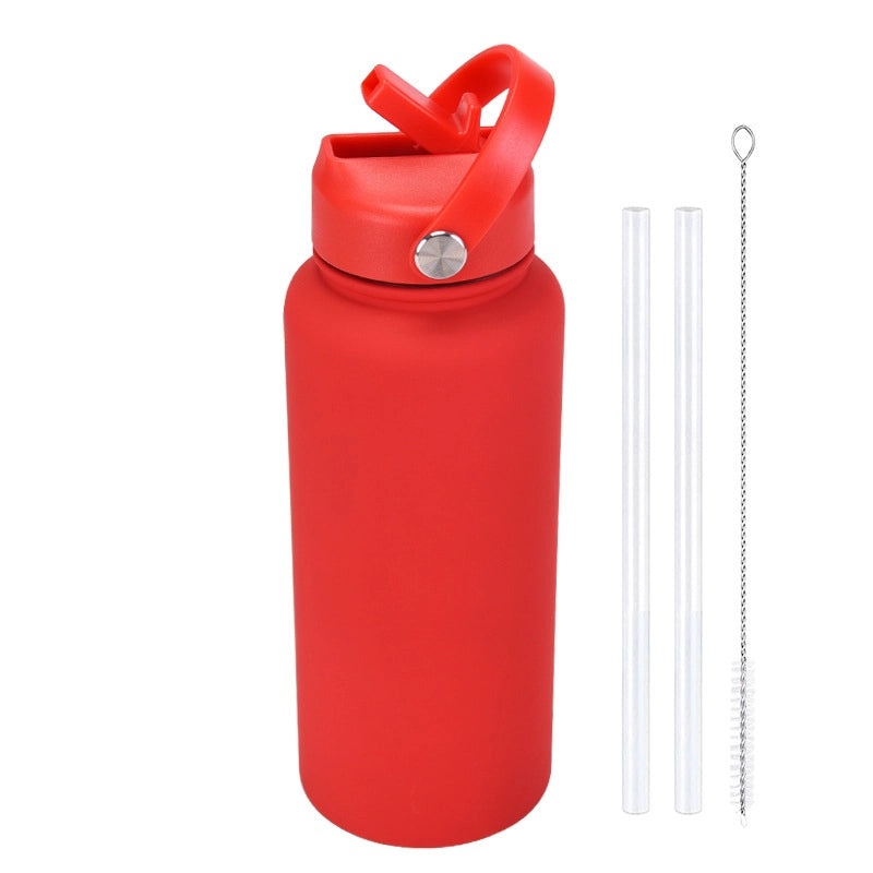 Insulated Stainless Steel Thermos Mug in Solid Colors for Everyday Use|Drinkware & Thermoses