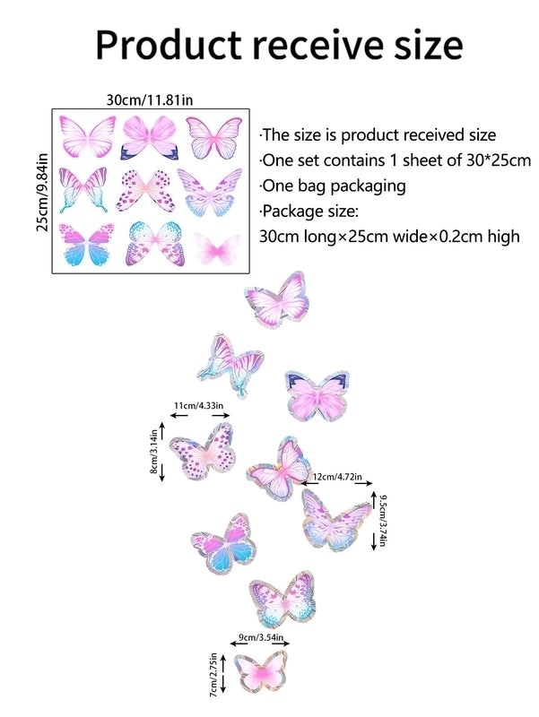 Pastoral Rainbow Flower Plastic Wall Decal for Kids Room | Wall Stickers & Decals