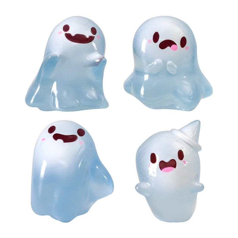 Luminous Mini Halloween Ghost Doll Ornament Cute Micro Landscape Desktop Decoration|Home Decor Accessories