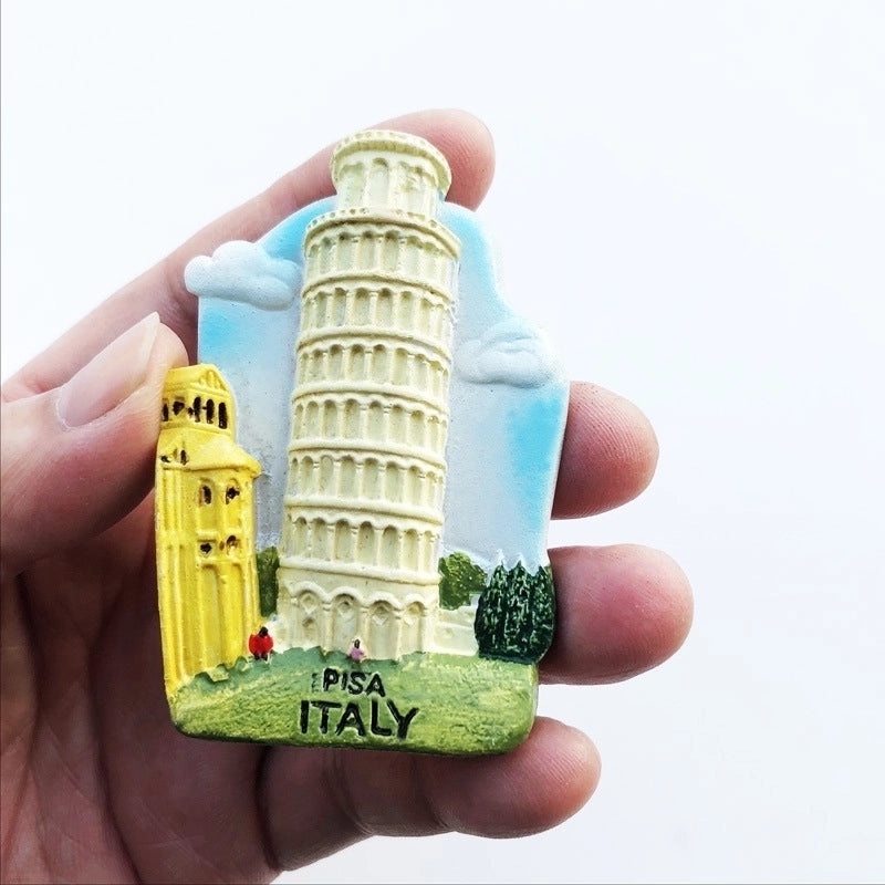 3-Piece Retro Streetwear Color Block Synthetic Resin Magnets Set|Home Decor & Magnets