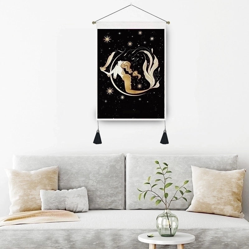 Vintage Starry Sky and Moon Wall Tapestry|Home Decor