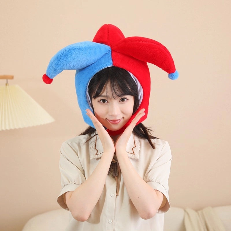 Halloween Clown Hat Cartoon Headgear for Costume Party Performance Photo Props|Party Accessories